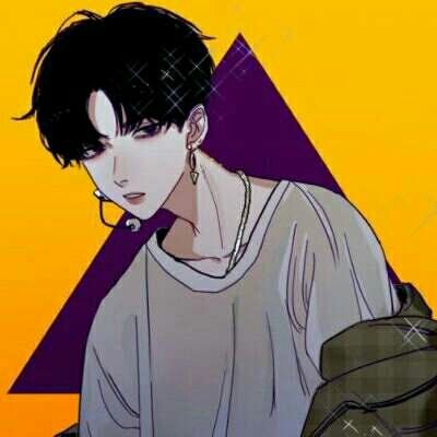 暗黑男生头像帅气图片