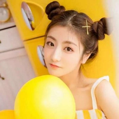 女生qq霸气头像短发图片