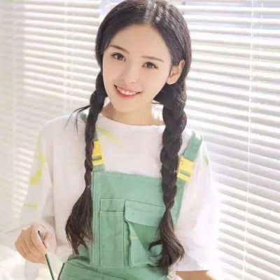 女生qq霸气头像短发图片