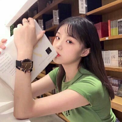 女生qq霸气头像短发图片