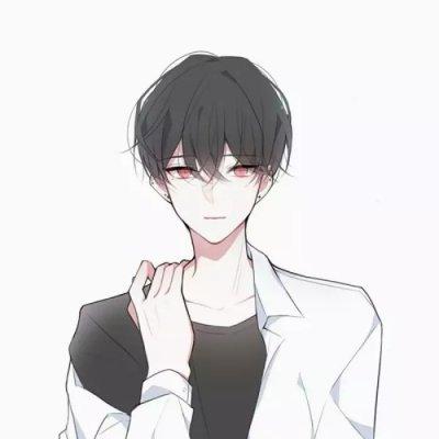 卡通头像简笔画男生图片