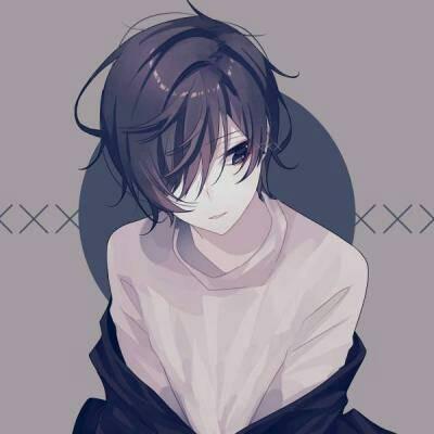 卡通头像简笔画男生图片