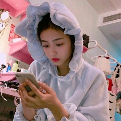 卡通女生三人闺蜜头像图片
