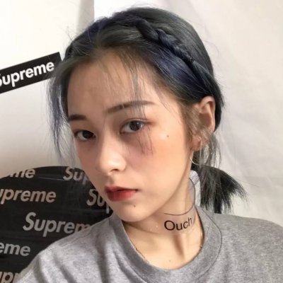 黑色系露骨qq女生头像图片
