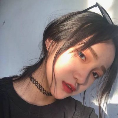 黑色系露骨qq女生头像图片