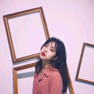 qq头像女生长头发霸气图片