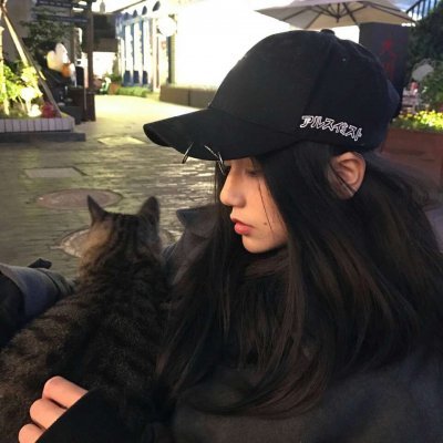 qq头像女生长头发霸气图片