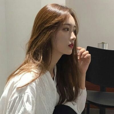 微信头像女生带字卡通图片