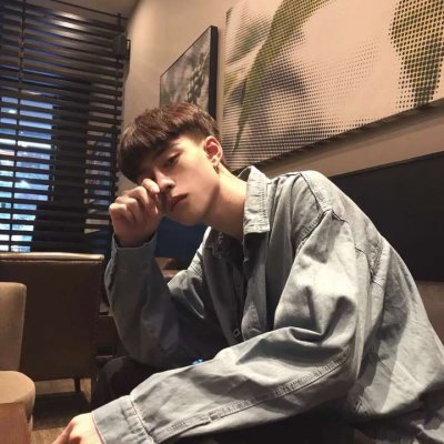 最新小丑个性头像黑暗男生头像正面图片