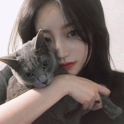 动漫黑白女生霸气头像图片