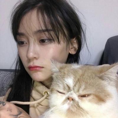 动漫黑白女生霸气头像图片