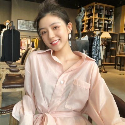 卡通女生头像唯美时尚