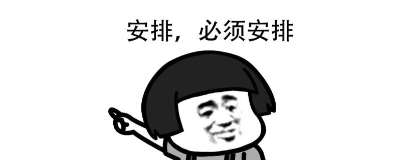 安排是什么梗图片