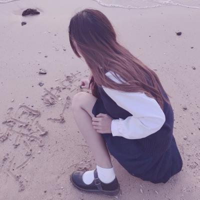 简约头像女生手绘可爱图片