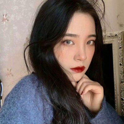 最新个性女生手绘头像图片