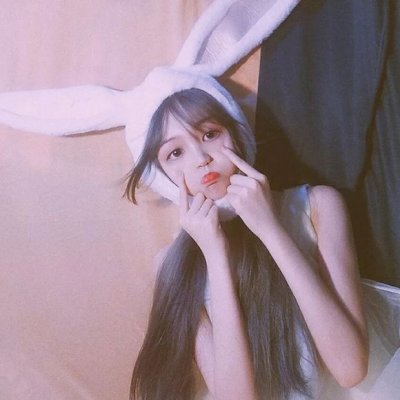 女生qq头像穿牛仔衣图片