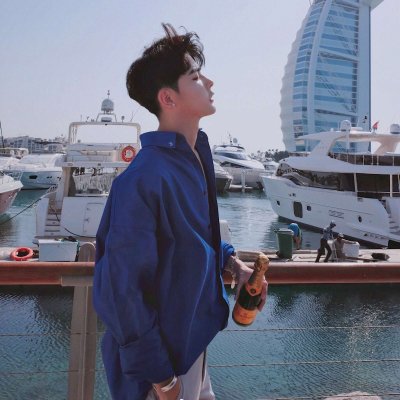 qq动漫头像男生血图片