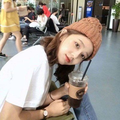 qq女生素描卡通头像图片