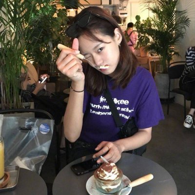 qq女生素描卡通头像图片