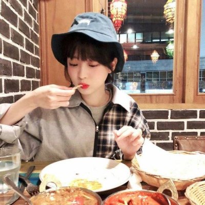 qq女生素描卡通头像图片