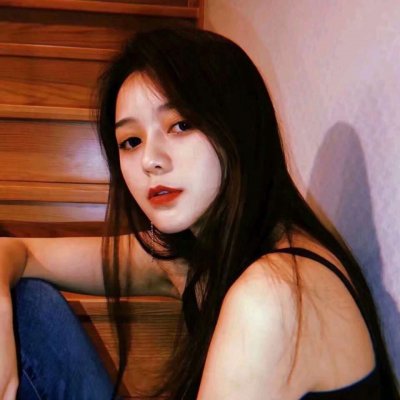qq头像女生背景黑白图片