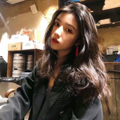 qq头像女生背景黑白图片