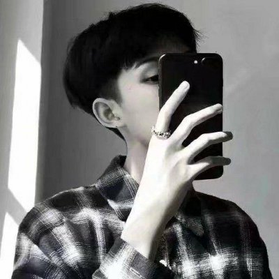 手机控霸气黑白男生带字头像超拽霸气十足图片