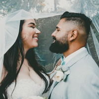 婚纱情侣唯美好看头像,结婚的夫妻图片,走入爱的天堂图片
