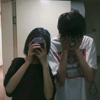qq情侣唯美好看头像非主流社会，若爱情能够拯救你图片