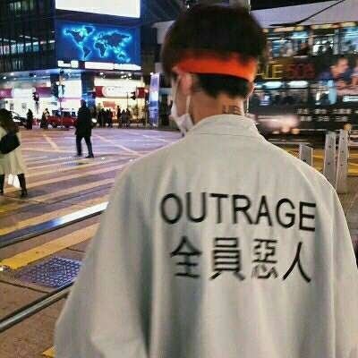 白框酷动漫头像男生图片
