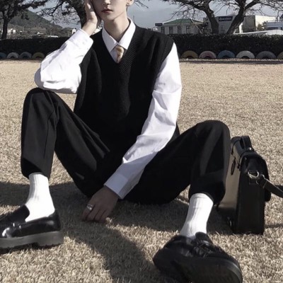 快手头像男生头像伤感黑白头像图片
