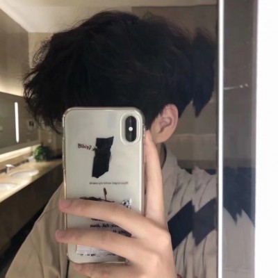 男生口罩头像图片