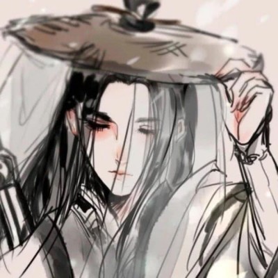 微信古风头像男高清稀有绿色头发男生头像高清图片大全图片图片