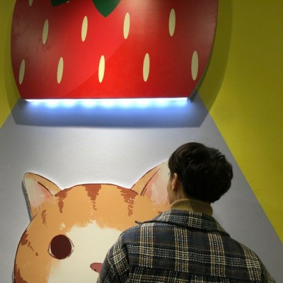 微信男生头像 阳光少年蓝色图片