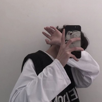 手机控头像可爱酷炫男生动漫头像一对图片
