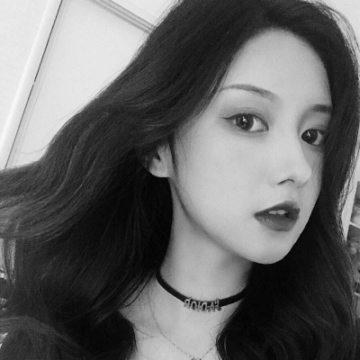 手绘女生头像彩色大全图片