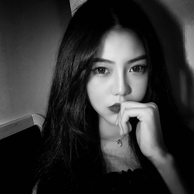 手绘女生头像彩色大全图片