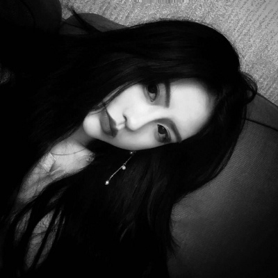 手绘女生头像彩色大全图片