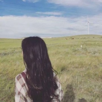 黑白唯美伤感女生头像图片
