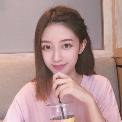 qq手绘简约头像女生图片