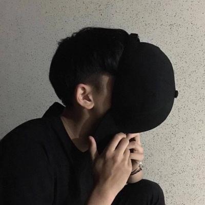 全黑男生头像图片大全图片图片