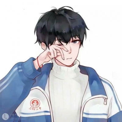 动漫极简日系男生头像图片