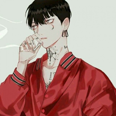 动漫极简日系男生头像图片