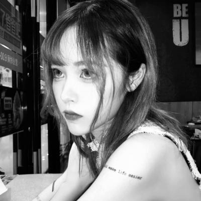 霸气带帽子的女生头像图片