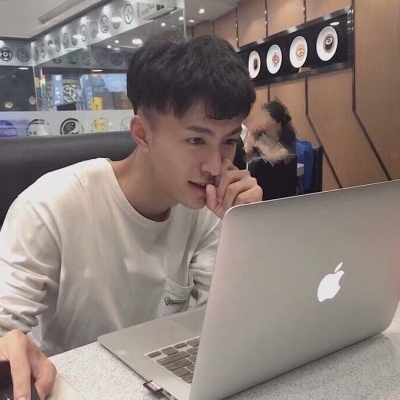 黑白男生头像简约冷酷图片