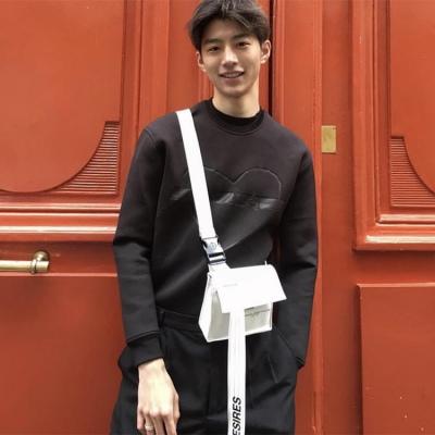 2020好看的蓝色牛仔衣服头像男生图片