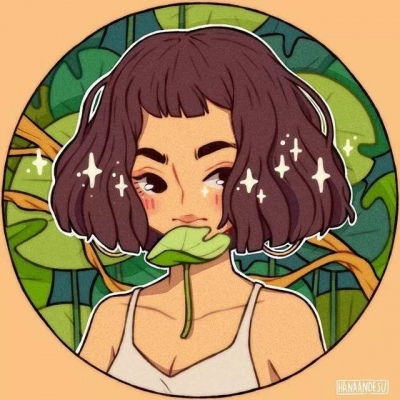 唯美可爱插画女唯美好看头像，插画风格唯美好看头像也特别受欢迎的图片