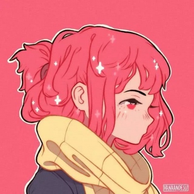 唯美可爱插画女唯美好看头像，插画风格唯美好看头像也特别受欢迎的图片