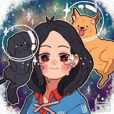 唯美可爱插画女唯美好看头像，插画风格唯美好看头像也特别受欢迎的图片