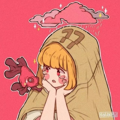 唯美可爱插画女唯美好看头像，插画风格唯美好看头像也特别受欢迎的图片
